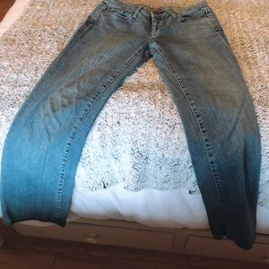 Vintage Converse all star Boot Cut jeans